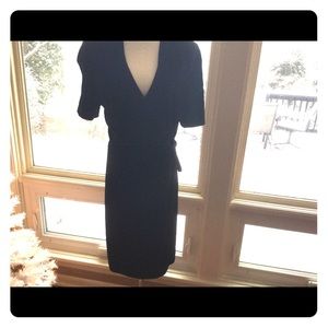 St John Knits wrap around dress